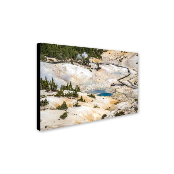 Pierre Leclerc 'Bumpass Hell' Canvas Art,22x32